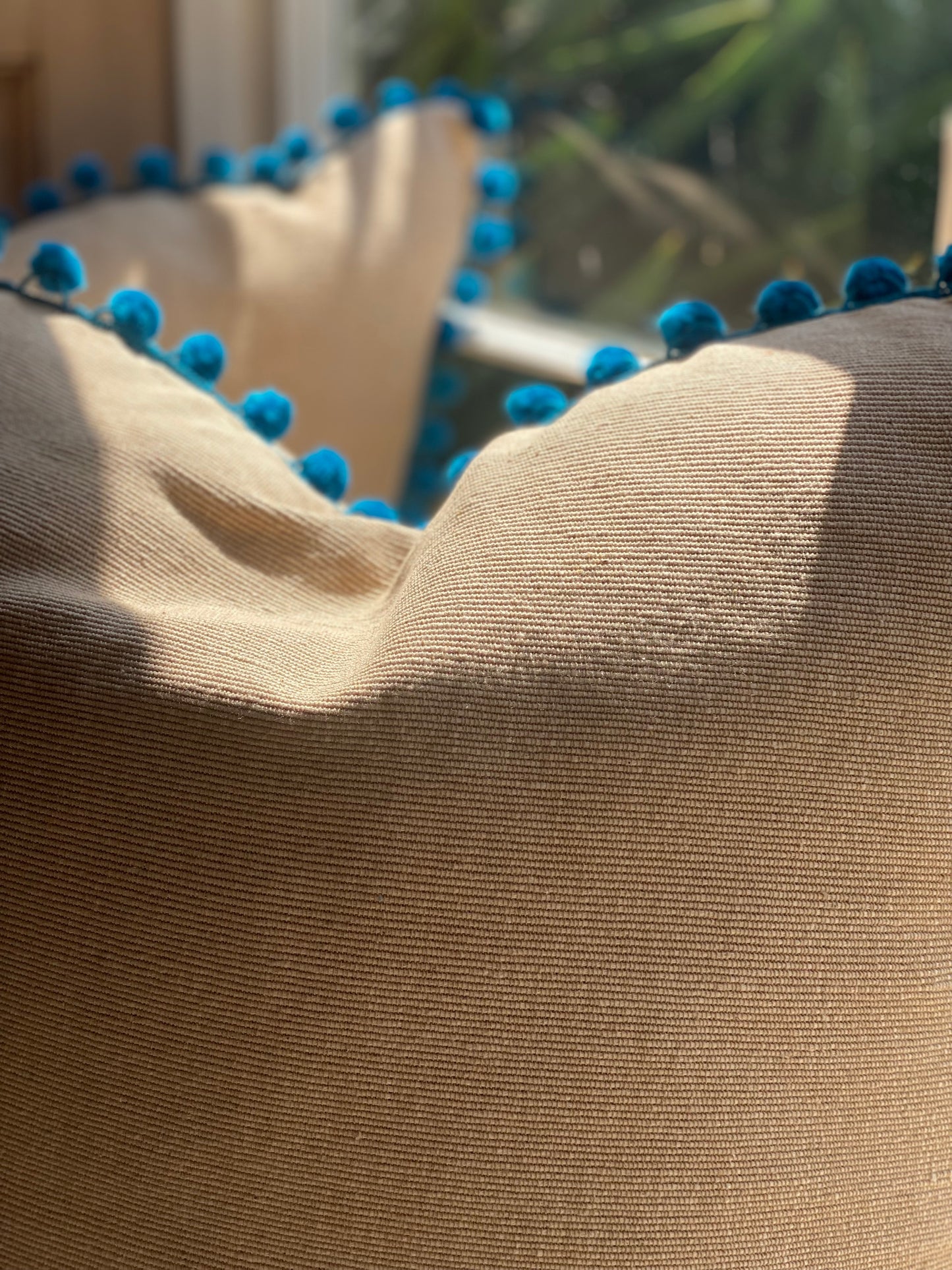 Hand Loomed Linen Cushions - 60cm x 60cm