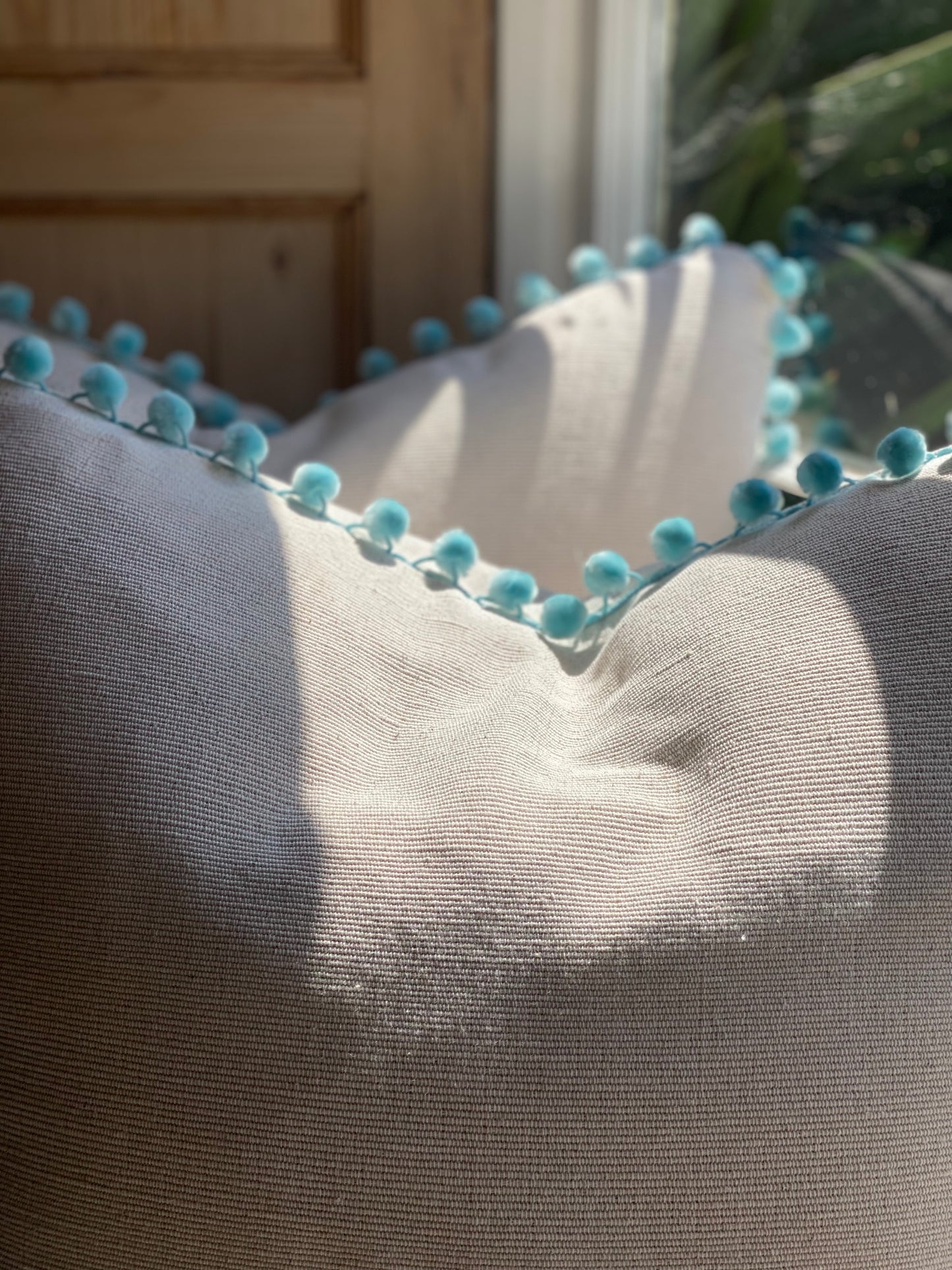 Hand Loomed Linen Cushions - 60cm x 60cm