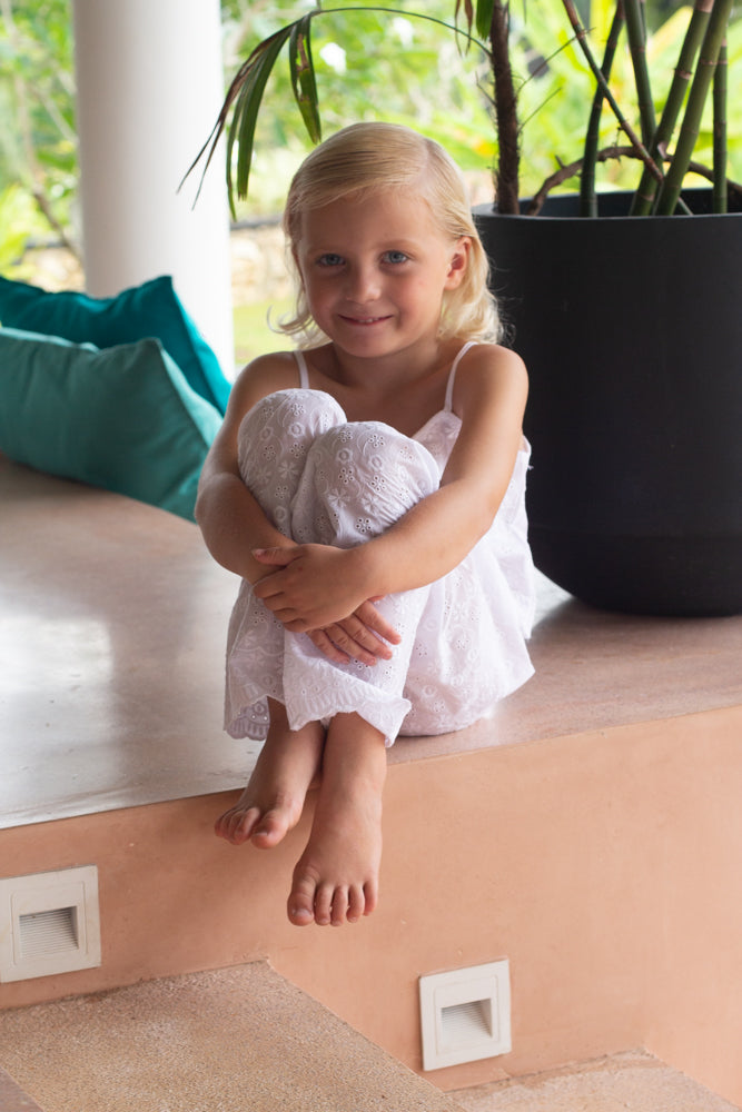Lyra Pyjamas - Girls Strappy Top & Long-Legged Pyjamas