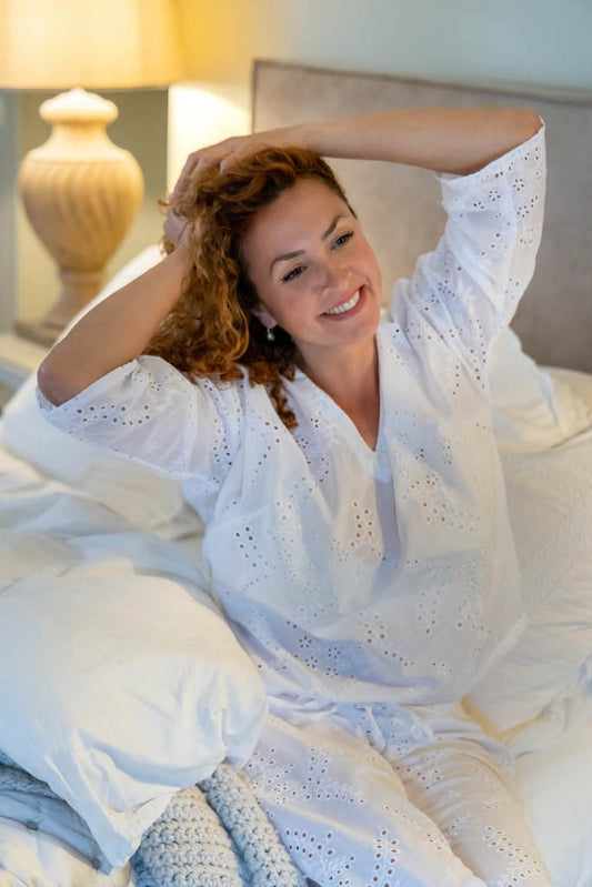 Ajuna Pyjamas - Three Quarter Sleeve Loungewear