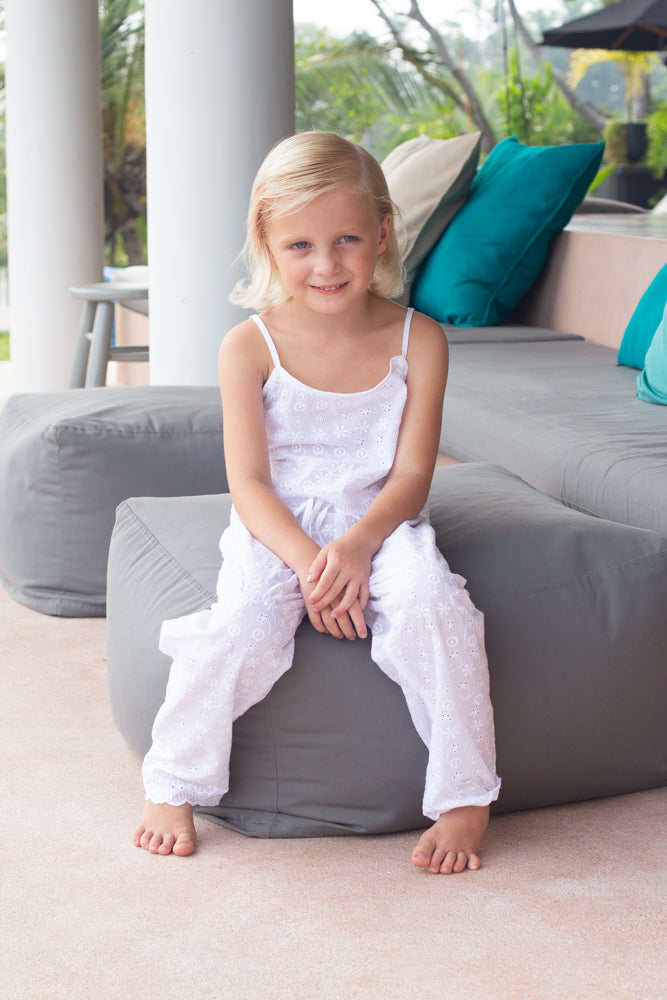 Lyra Pyjamas - Girls Strappy Top & Long-Legged Pyjamas