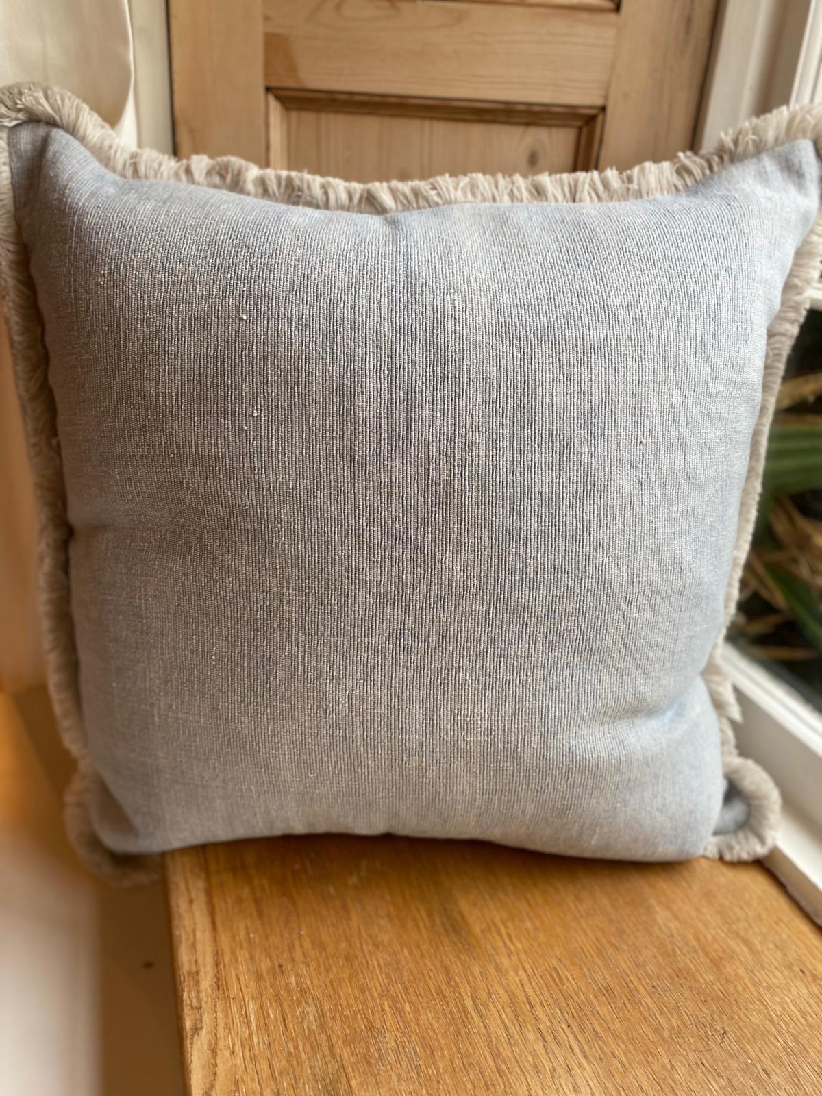 Hand Loomed Linen Cushions - 50cm x 50cm